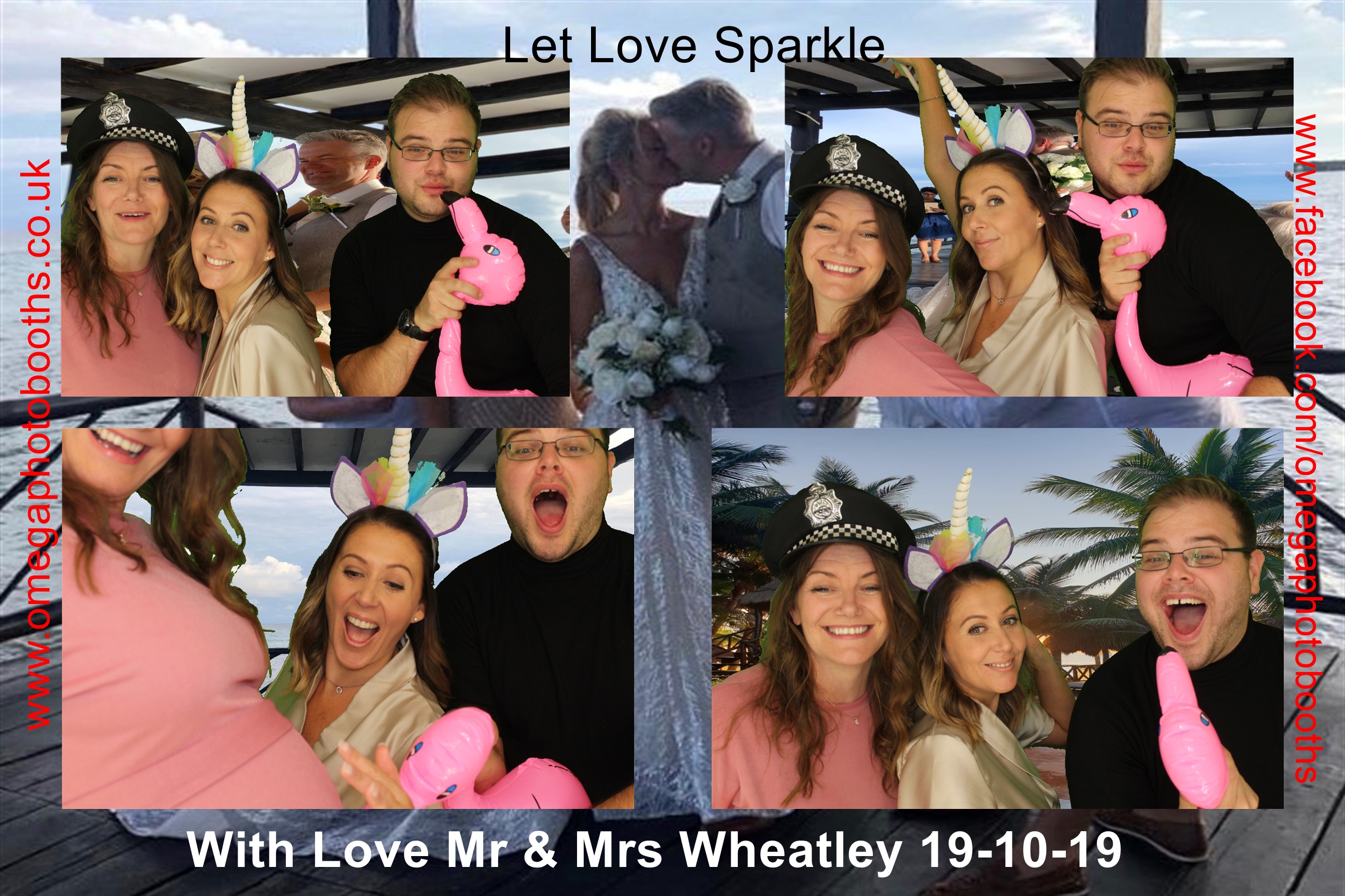 Mr & Mrs Wheatley  | View more photos from the event at gallery.omegaphotobooths.co.uk/u/Omega-Photobooths/Mr-Mrs-Wheatley